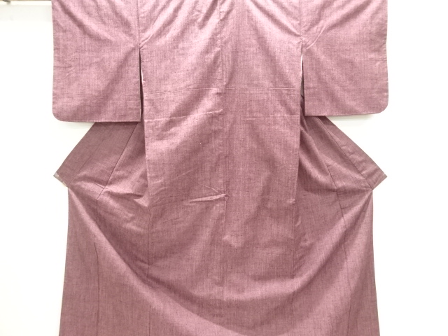 Japanese Kimono / Tsumugi Omeshi Silk